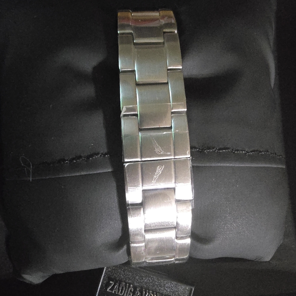 Zadig & Voltaire Silver Graffiti Watch - Picture 3 of 4